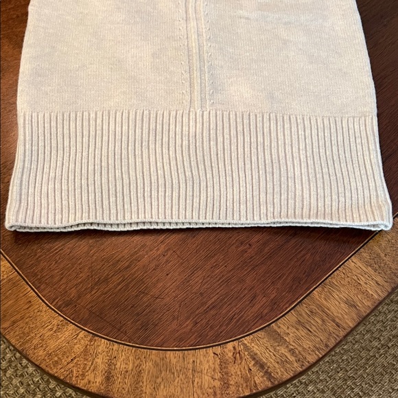 NWT Ann Taylor "Weekend" Line - Sweater Dress Size XS Pale Sand Heath ❤️ - Picture 4 of 7